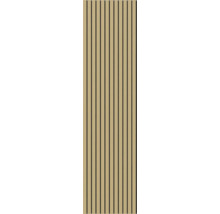 Akustikpanel med vertikala trälameller