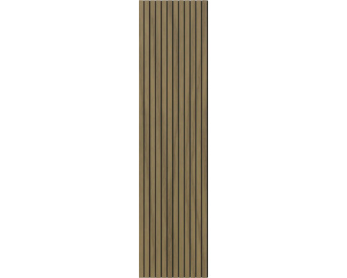 Träpanel med lamellutseende för väggdekoration