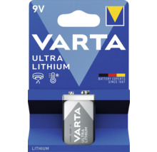 Varta Ultra Lithium 9 volts batteri