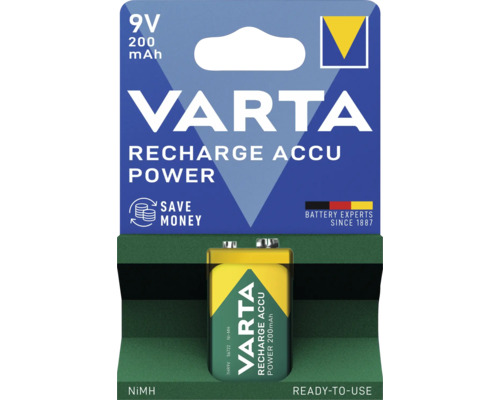 Batteri VARTA 9V 200 mAh