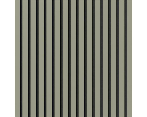 Väggpanel med lamellstruktur