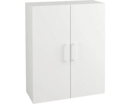 Våggskåp FORM&STYLE Lanai vit matt 60x74cm Vitt väggskåp med två dörrar