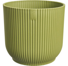 Ribbad blomkruka av plast