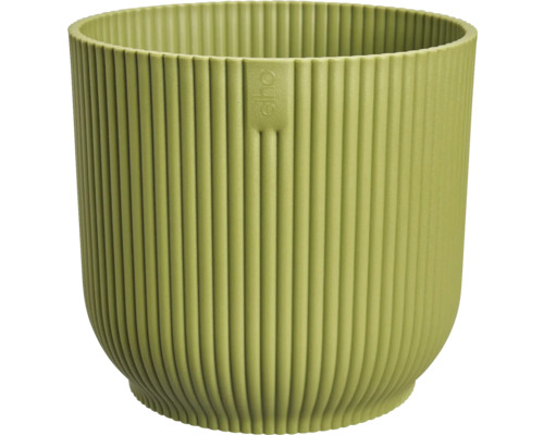Ribbad blomkruka av plast