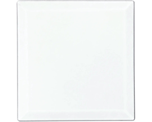 Fyrkantig glasplatta