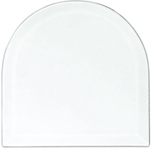 Vit duschhylla för väggmontering