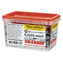 Förpackning trallskruvar 4,2x55 millimeter