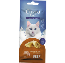 Clever Cat Premium kattgodis med nötsmak, 30 gram