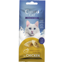 Clever Cat kattgodis med kycklingsmak för tandhälsan och som en smakrik behandling