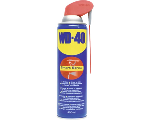 WD-40 multifunktionsproduktspray med Smart Straw, 450ml