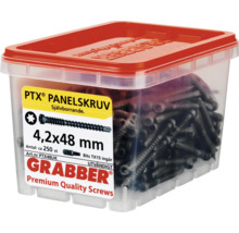 Förpackning med självborrande PTX panelskruv, 4,2 x 48 millimeter, för utomhusbruk