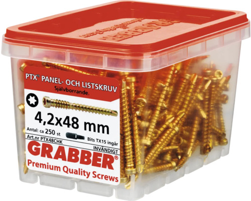 Skruvar 4,2x48 millimeter i behållare