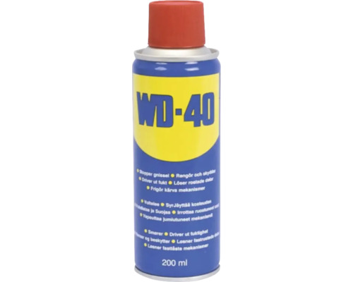 Multispray WD-40 rostlöser/smörjer/fuktdriv 200ml WD-40 Multipurpose spray, 200 ml burk