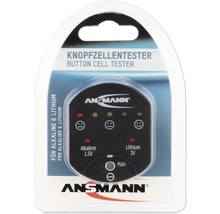 Ansmann knappcellstestare för testning av alkaliska och litiumknappcellsbatterier