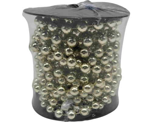 Dekorationskedja med pärlor i plastbehållare