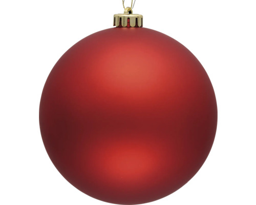 Röd julgranskulehänge