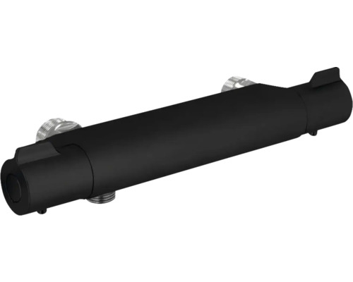 Duschblandare med termostat HAFA Smartmix mattsvart med skållningsspärr cc 160 mm Termostatisk duschblandare