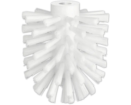 Reservborsthuvud BESLAGSBODEN vit plast B5600X Toalettborsthuvud som reservdel