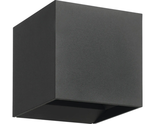 Fyrkantig vägglampa