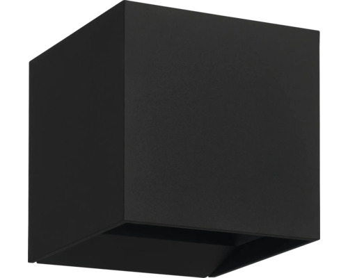 Kubisk vägglampa av metall