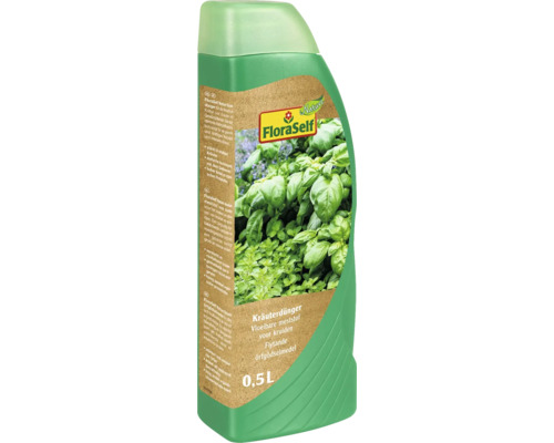 FloraSelf Flytande växtnäring för örter, 0,5 liter
