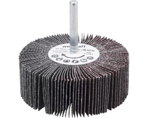 Lamellrondell WOLFCRAFT Ø 80mm korn 60