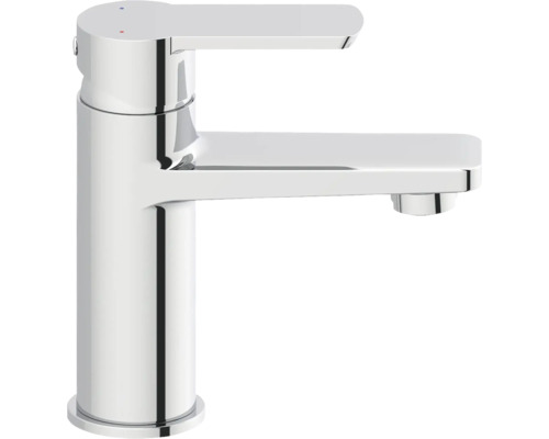 Tvättställsblandare med ettgrepp, förkromad