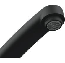 Detaljbild av en svart kranpip