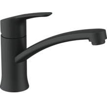 Svart tvättställsblandare