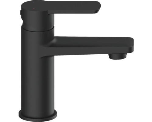 Svart tvättställsblandare