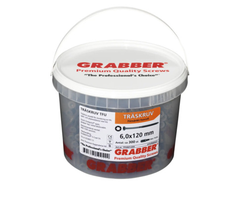 Hink träskruvar 6,0x120 millimeter, cirka 300 stycken