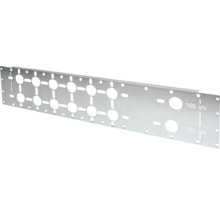 Metallband med olika utskärningar