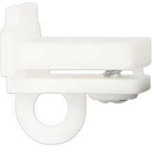 Gardinrulle med skruv för fastsättning på gardiner