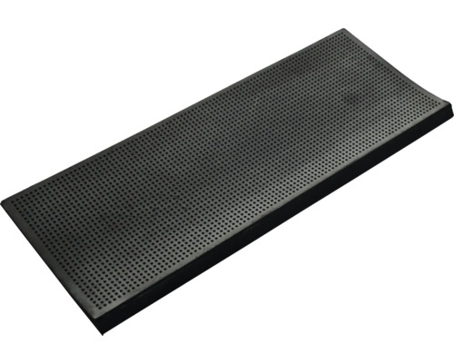 Rektangulär droppmatta med många små hål