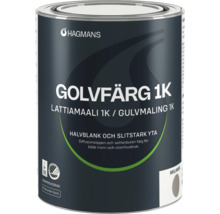 Färgburk med golvfärg 1K från Hagmans