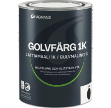 Färgburk med golvfärg 1K från Hagmans