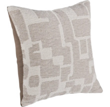 Prydnadskudde med geometriskt mönster