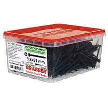Grabber Premium Quality skruvar i behållare, 3,8x51 mm