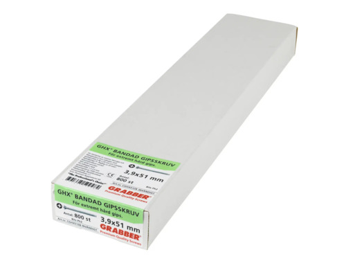 Förpackning med 800 gipsskruv, 3,9 x 51 millimeter