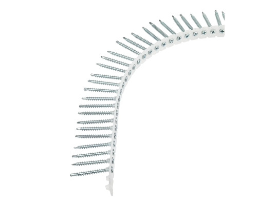 Magazinskruvar på plastband