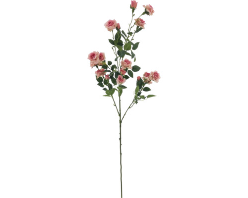 Dekorativ rosenkvist med blommor och blad