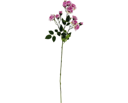 Dekorativ rosenkvist med blommor och blad