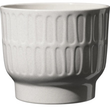 Keramisk blomkruka med mönster