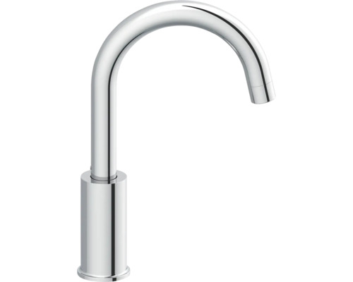 Metallkran med böjd pip