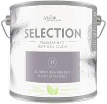 Färgburk med matt väggfärg Selection
