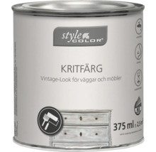 Färgburk med kritfärg för väggar och möbler i vintagestil