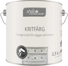 Färgehink med kritfärg för väggar och möbler