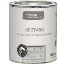 Färg för väggar och möbler i vintage-look