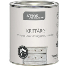 Färgburk kritfärg för väggar och möbler