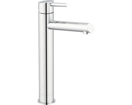 Tvättställsblandare AVITAL Lima eco XL krom blank vattensparande Hög tvättställsblandare i metall